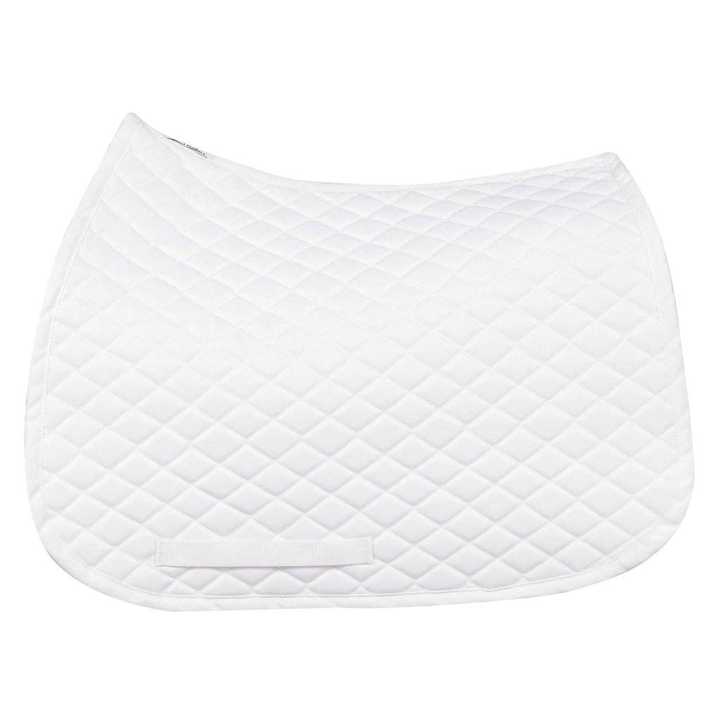 TuffRider Basic All Purpose Saddle Pad: White