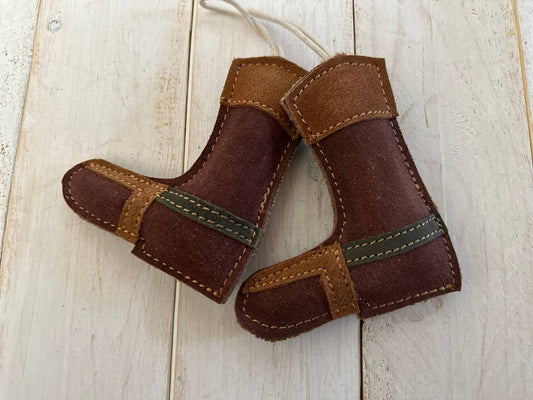 The Mini Leather Riding Boot Ornament