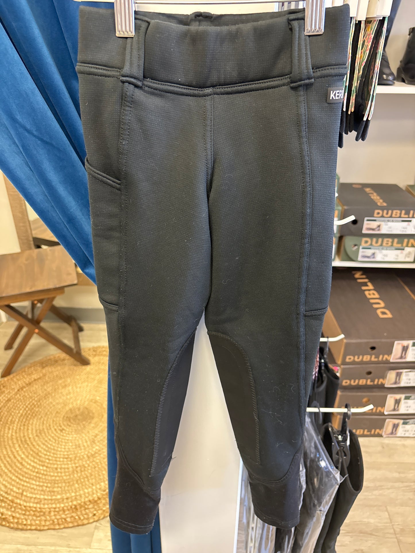 Kerrits Kids Black Fleece Winter Tight - S