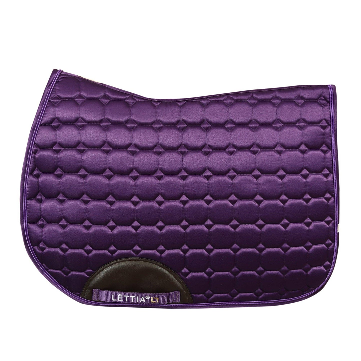Lettia Infinity Collection All Purpose Saddle Pad: Purple