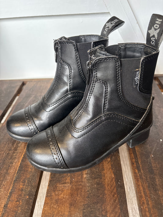 Saxon Kids Paddock Boots size 12