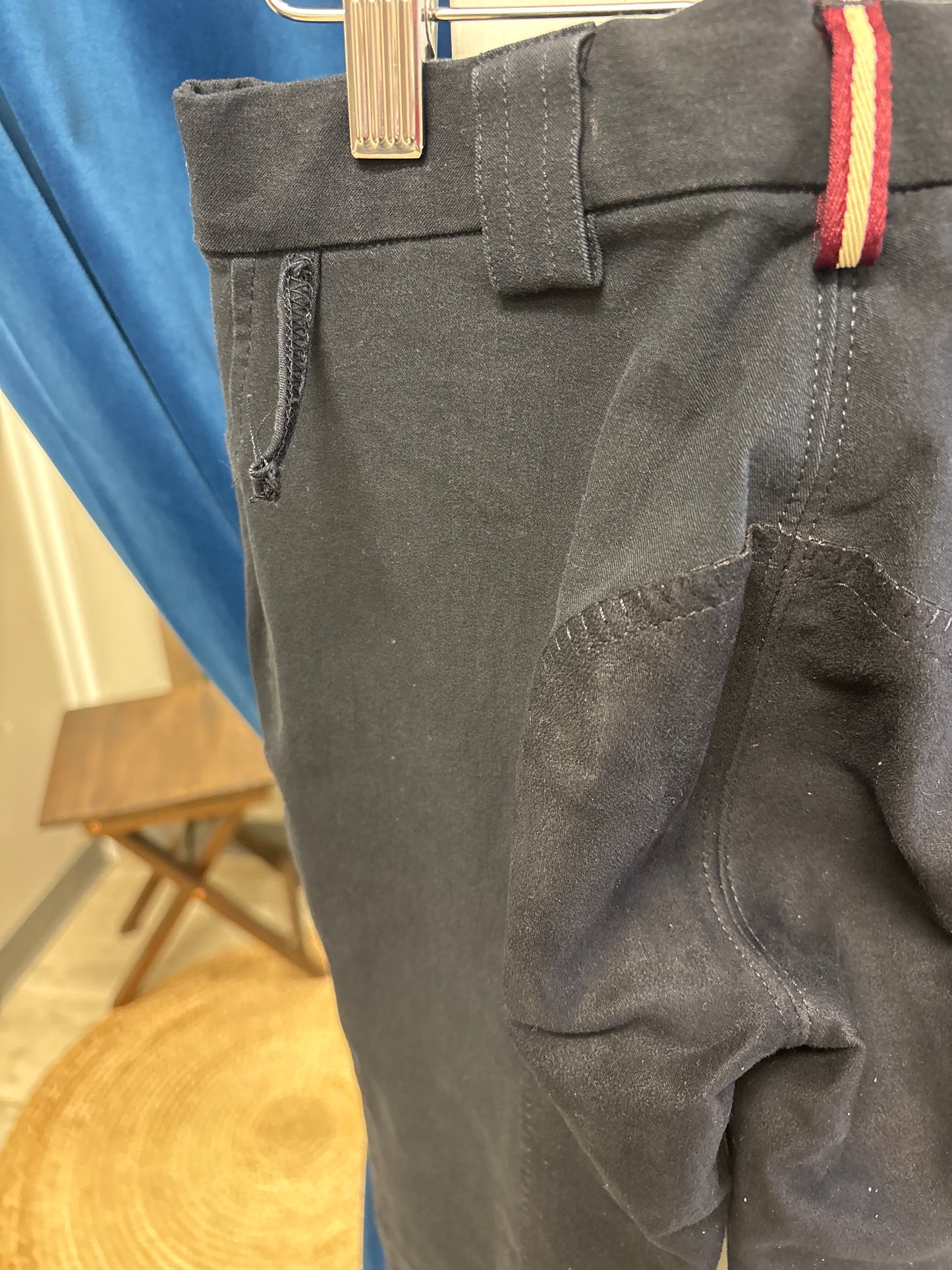 Kingsland Black Full Seat Breeches- Kids 10