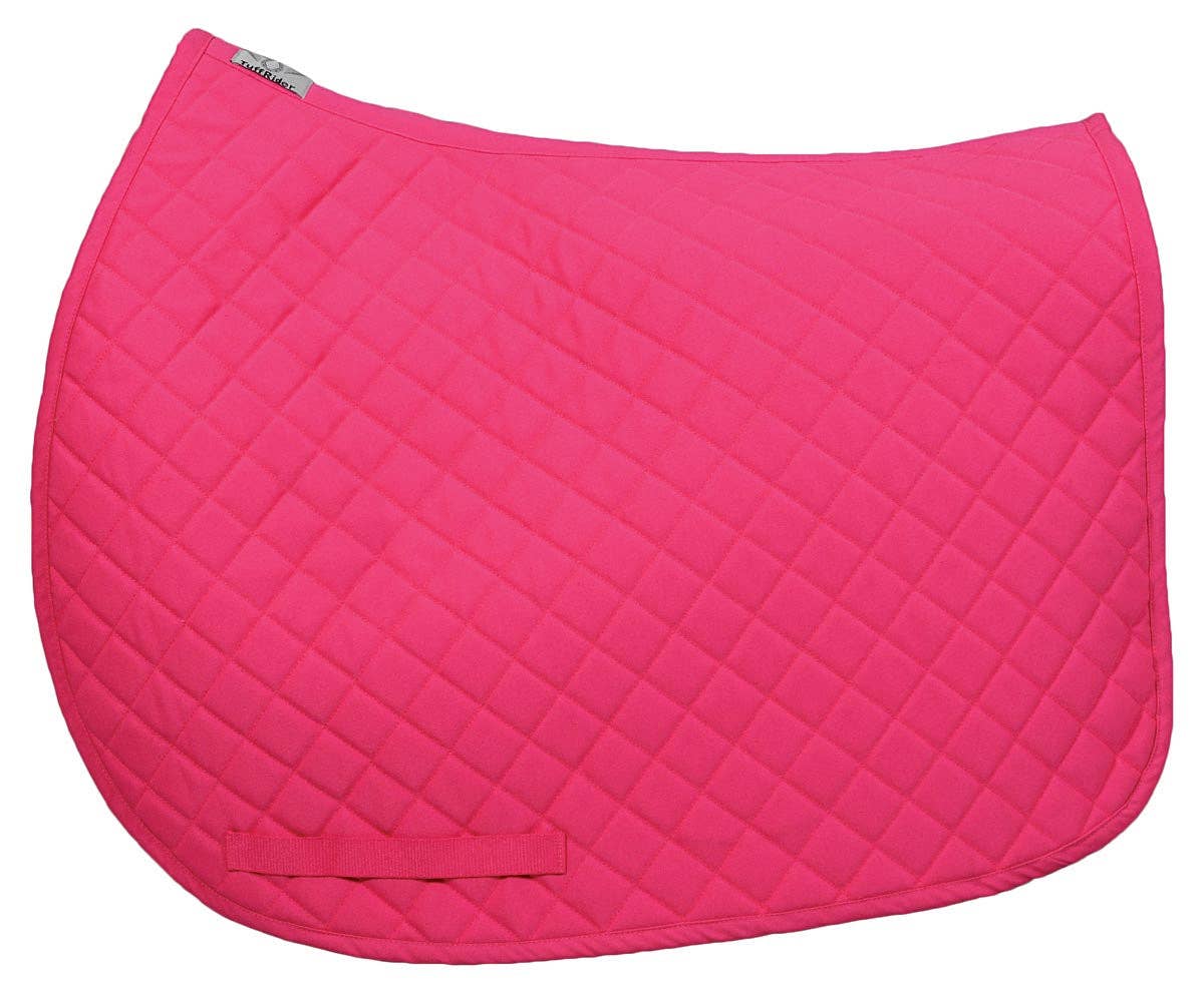 TuffRider Basic All Purpose Saddle Pad: Deep Wisteria