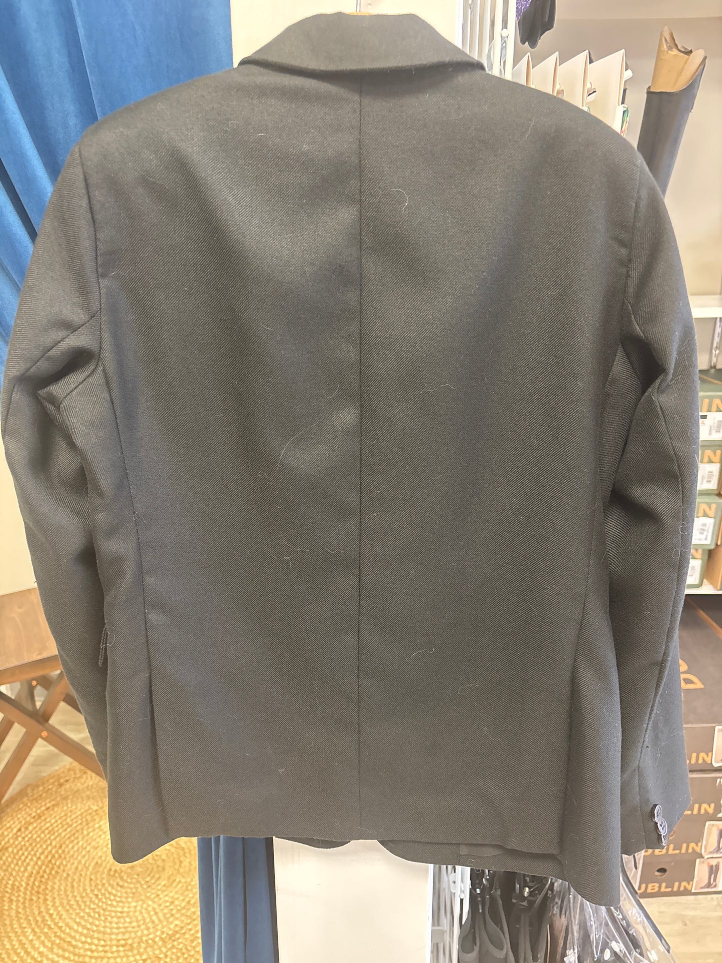 Tuffrider Black Show Jacket - Girls size 14