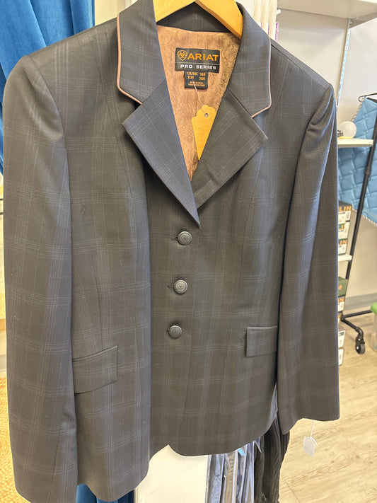 Ariat Pro Series Black Show Jacket - 14 R