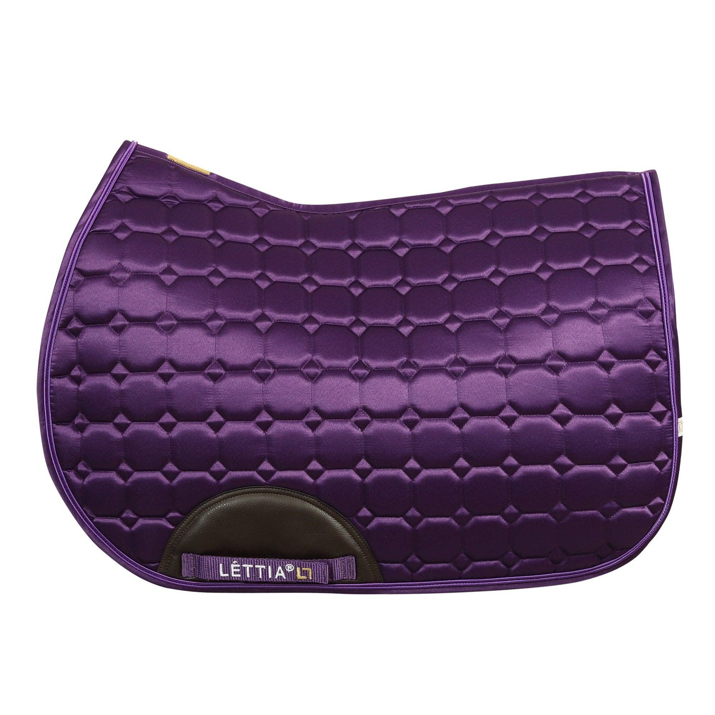 Lettia Infinity Collection All Purpose Saddle Pad: Purple