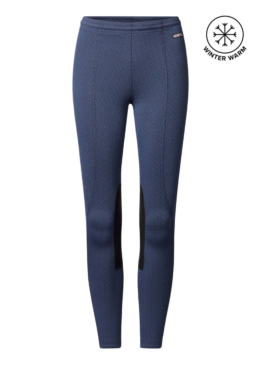 Kids knee patch riding tights
