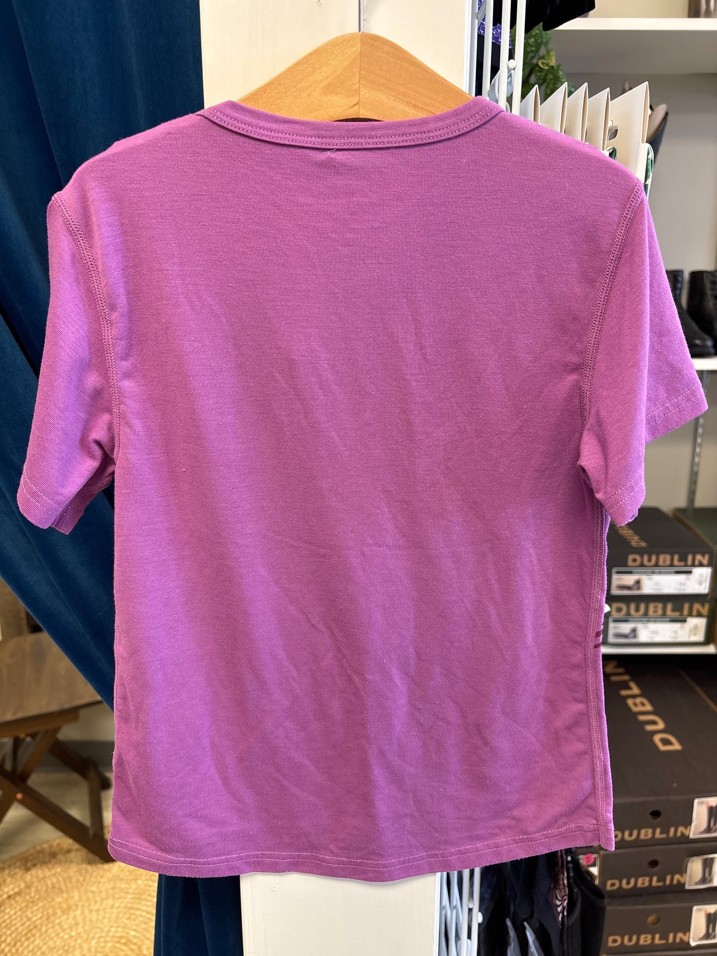 Kerrits Purple Horse T-Shirt - Girls S