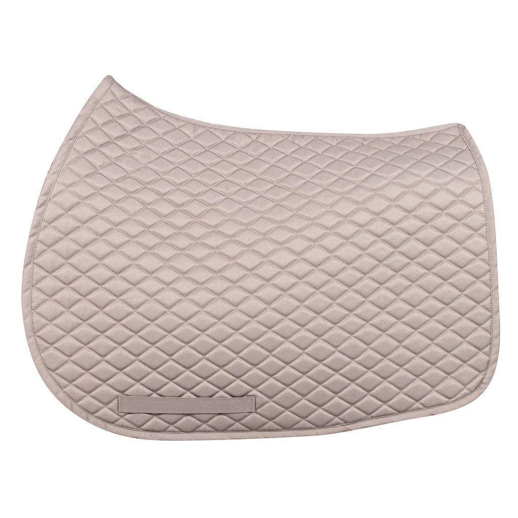 TuffRider Basic All Purpose Saddle Pad: Titanium