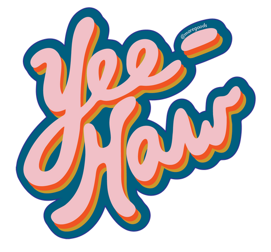 YeeHaw Sticker