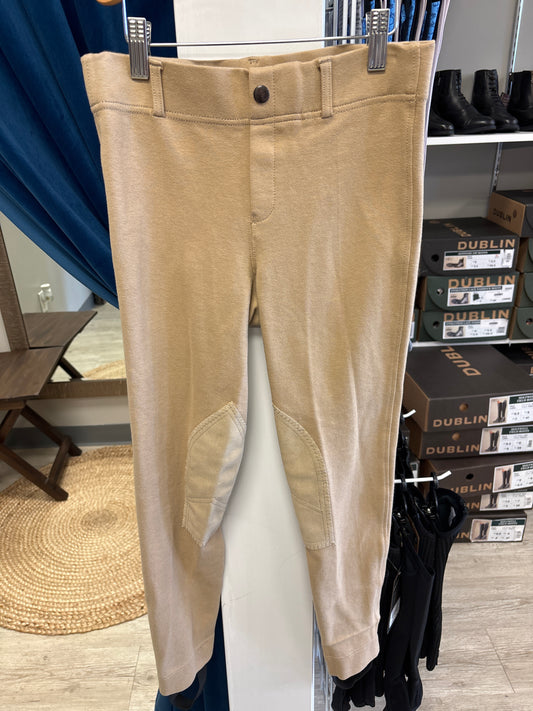 Horze Tan Girls Breeches size 14