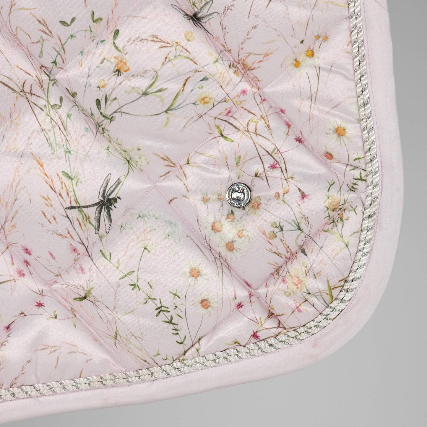 Dapplebay Dragonfly Meadow Jump Saddle Pad-Light Pink - Full