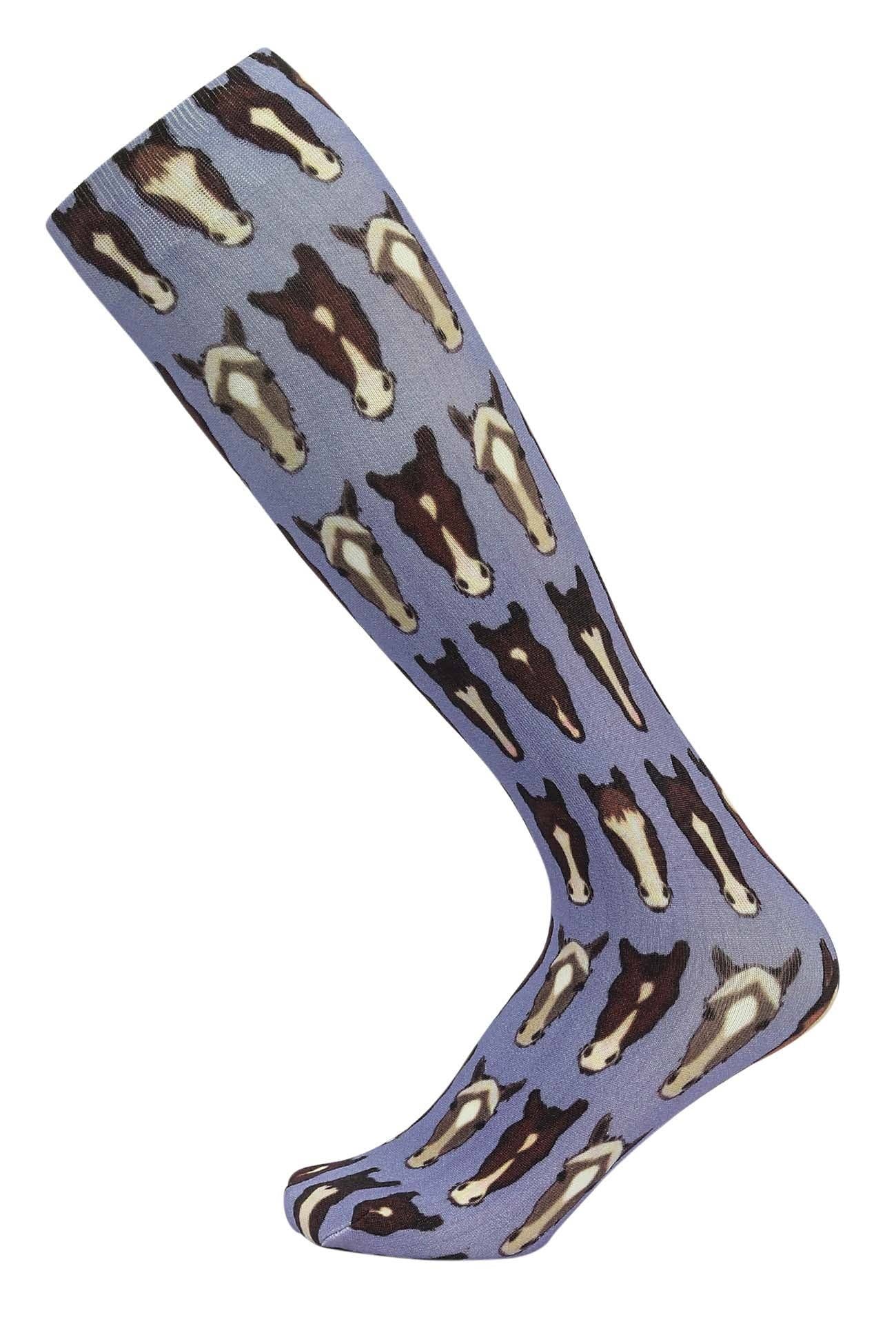 AWST Int'l Look A Head Socks: Purple