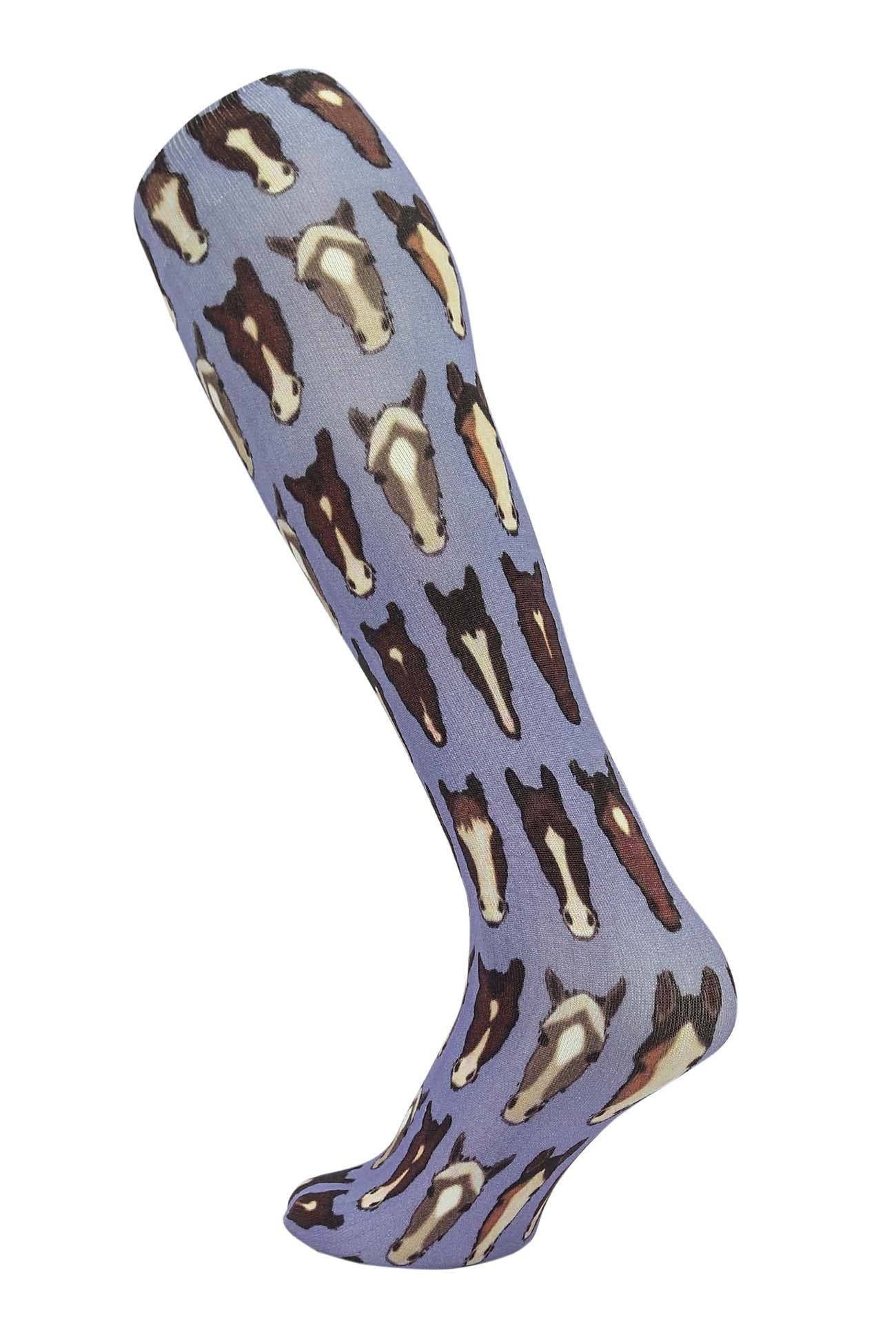 AWST Int'l Look A Head Socks: Purple