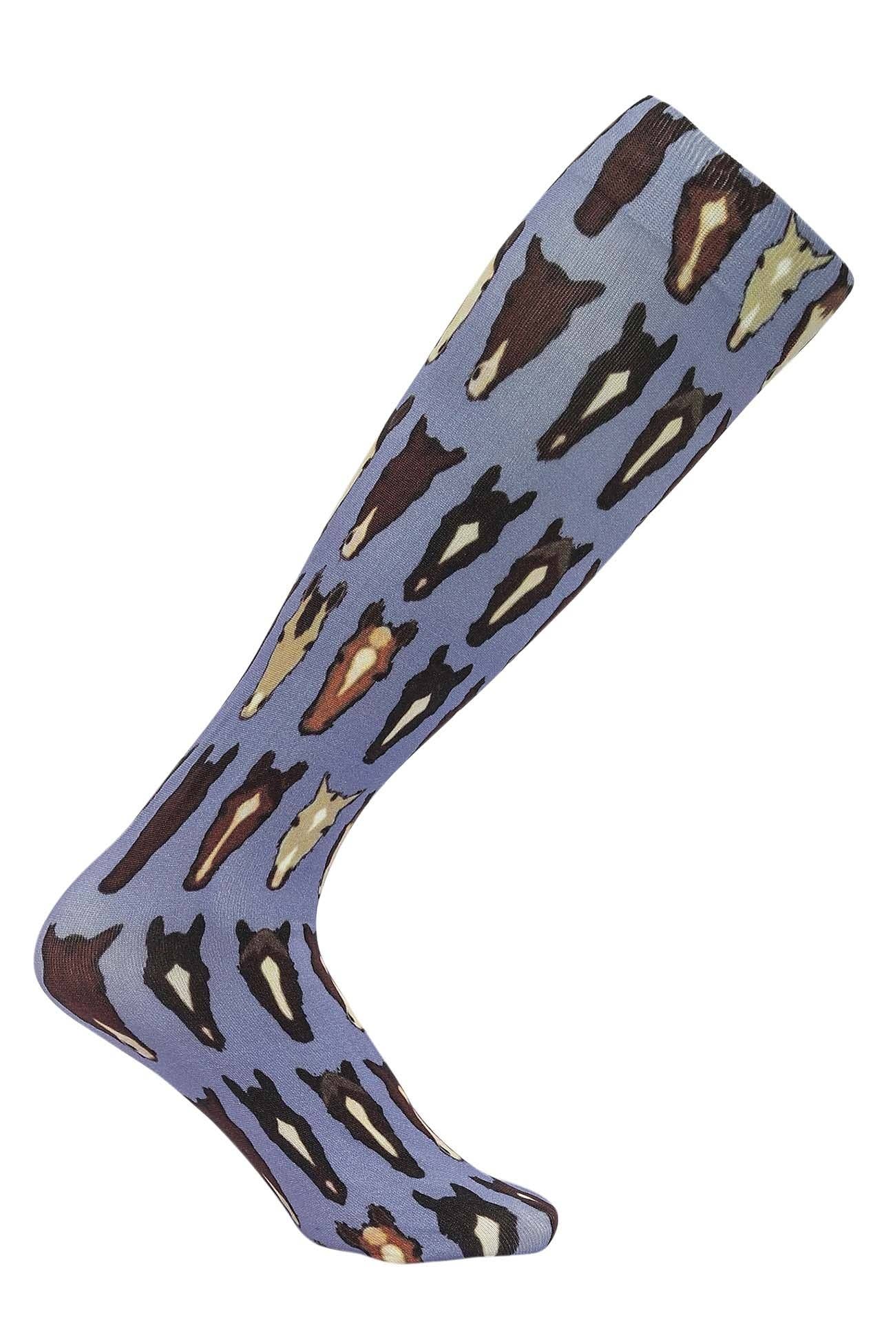 AWST Int'l Look A Head Socks: Purple
