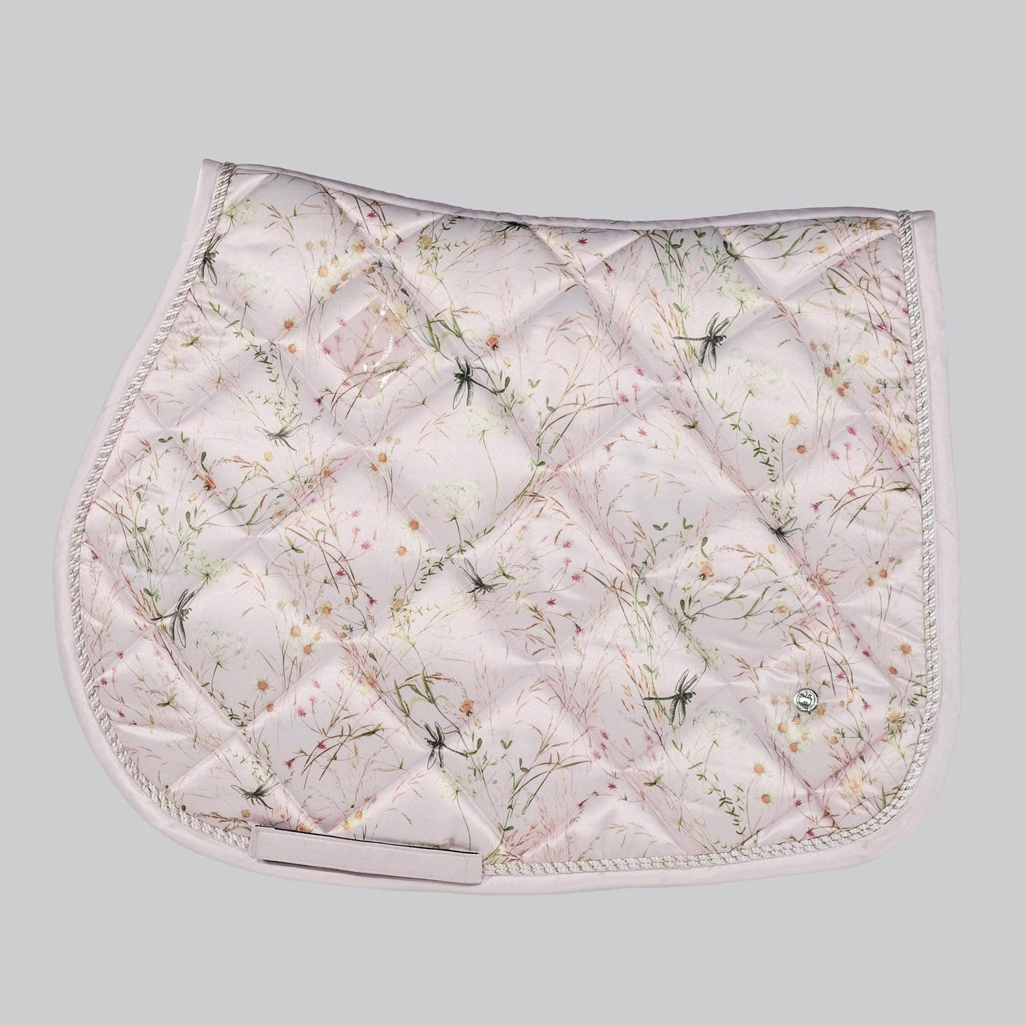 Dapplebay Dragonfly Meadow Jump Saddle Pad-Light Pink - Full