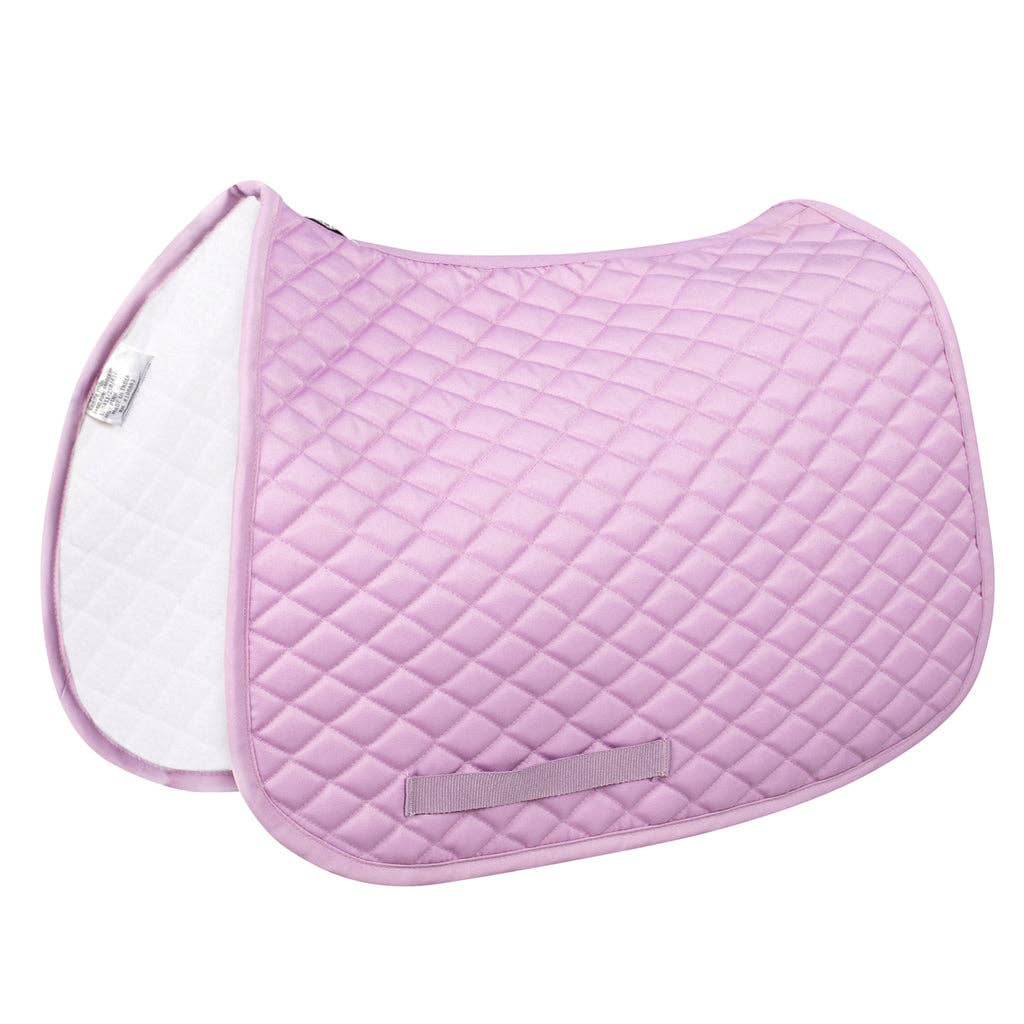 TuffRider Basic All Purpose Saddle Pad: Deep Wisteria