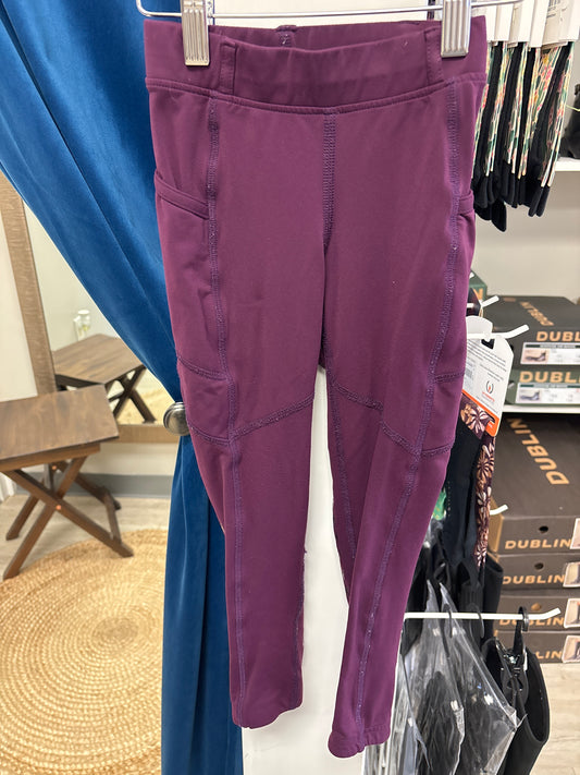 Kerrits Kids Plum Tights - XS