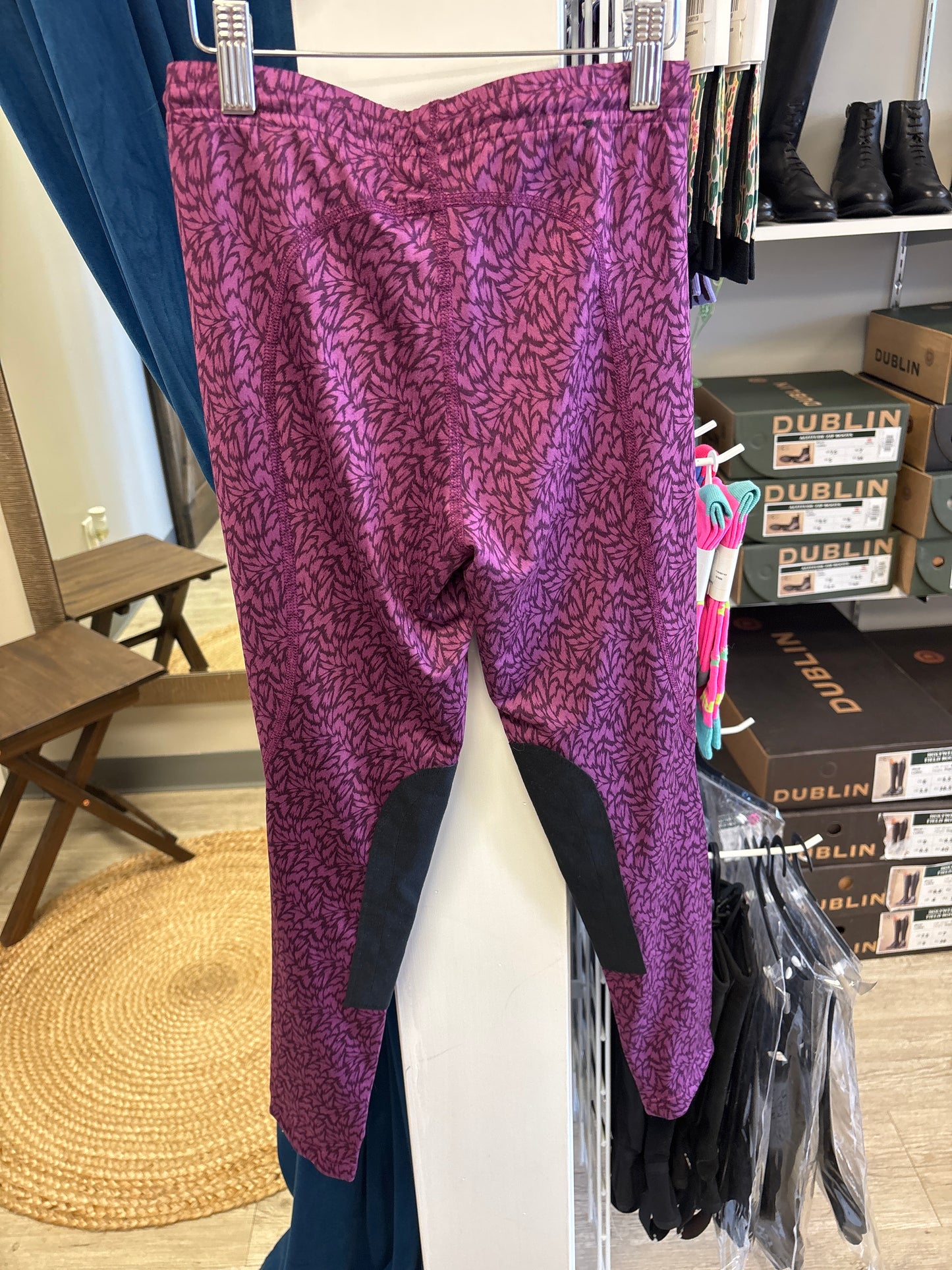 Kerrits Kids Purple Tights - L