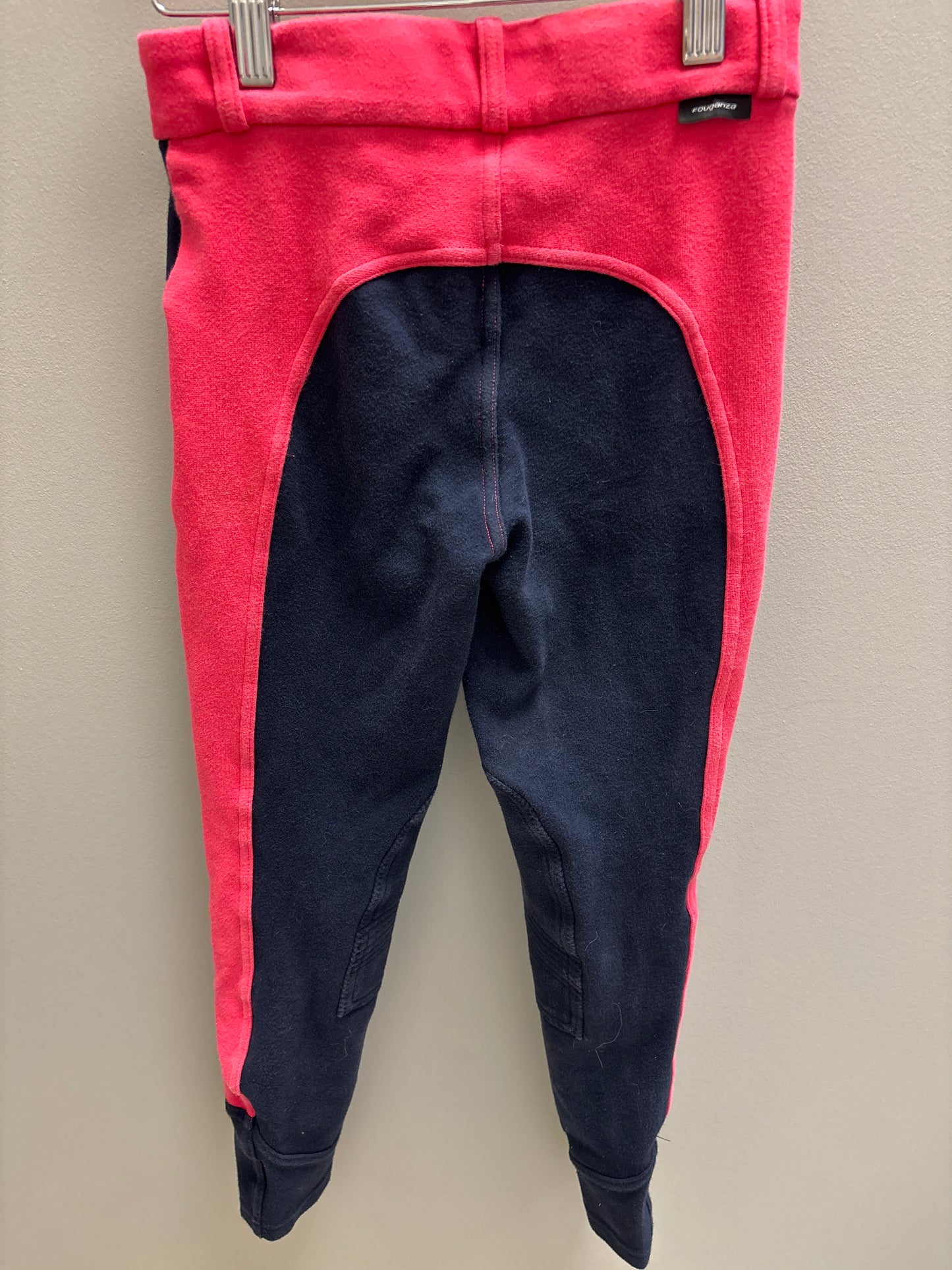 Kids Pink/Navy Knee Patch Breeches - Used