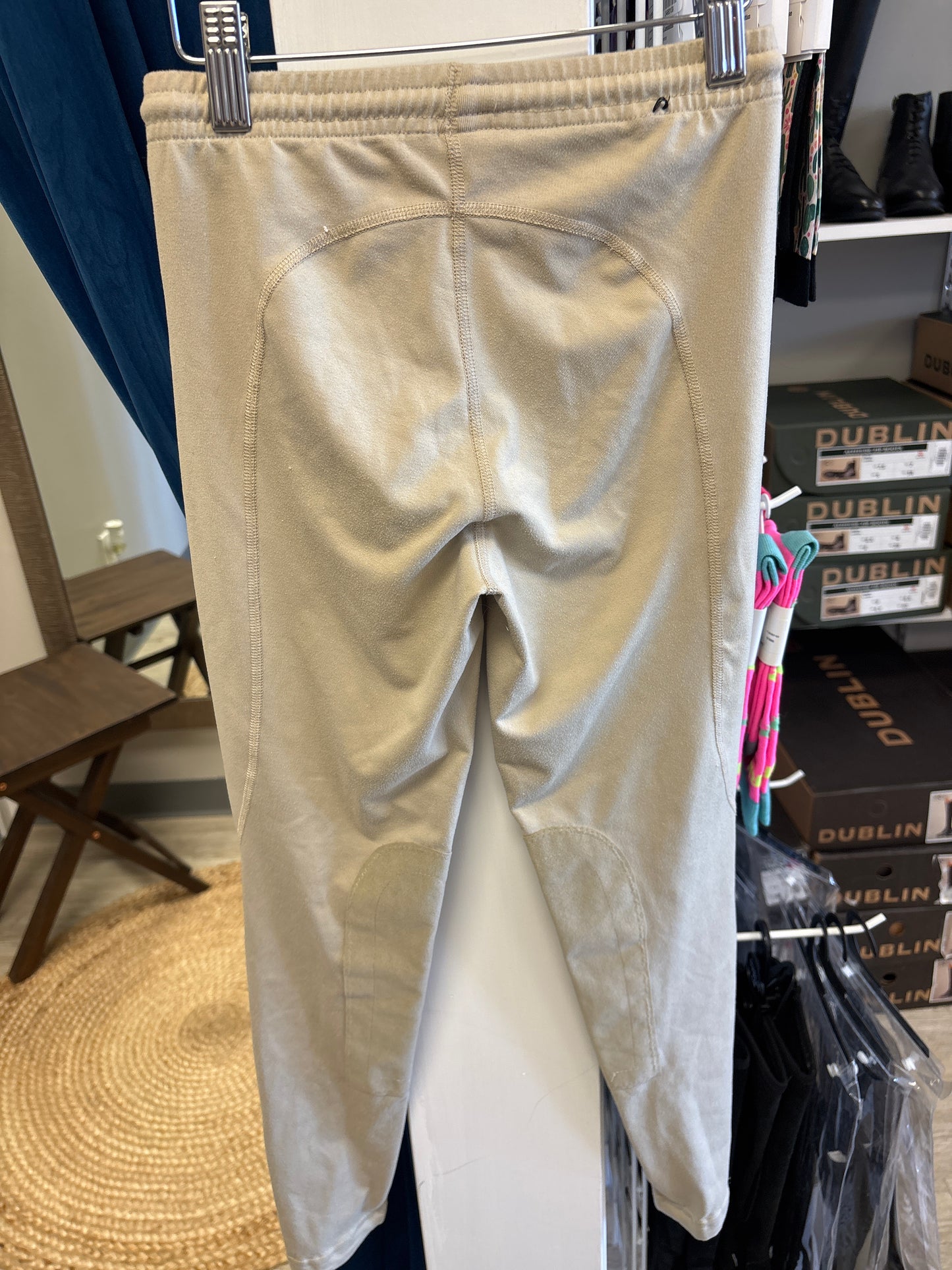 Kerrits Kids Tan Breeches - Large