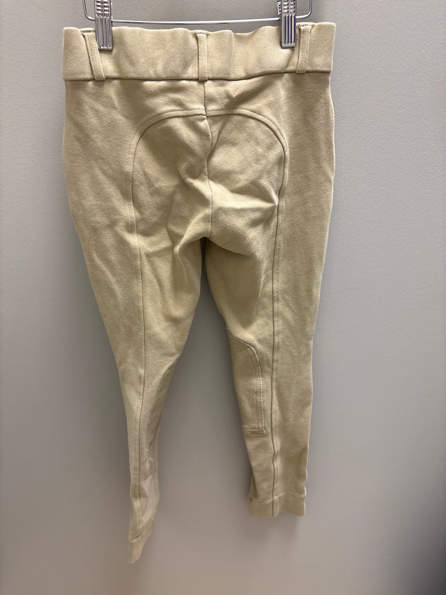 Riding Sport Tan Knee Patch Breech - Kids 12