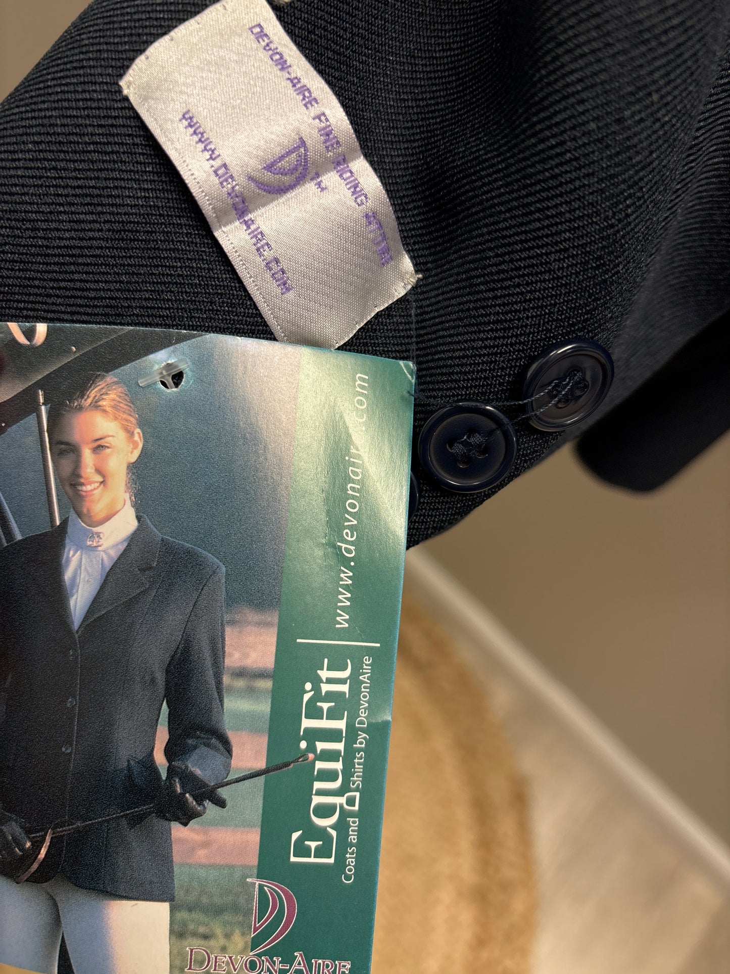 Devon-Aire Show Jacket Navy - 14R