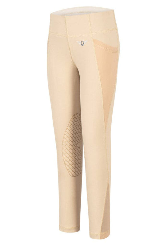 TuffRider Children's Minerva EquiCool Tights: Safari