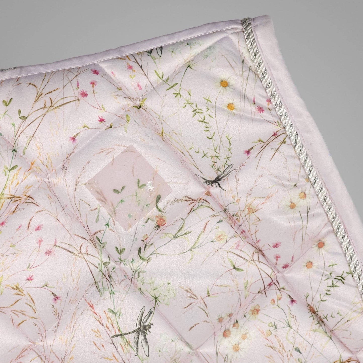 Dapplebay Dragonfly Meadow Jump Saddle Pad-Light Pink - Full