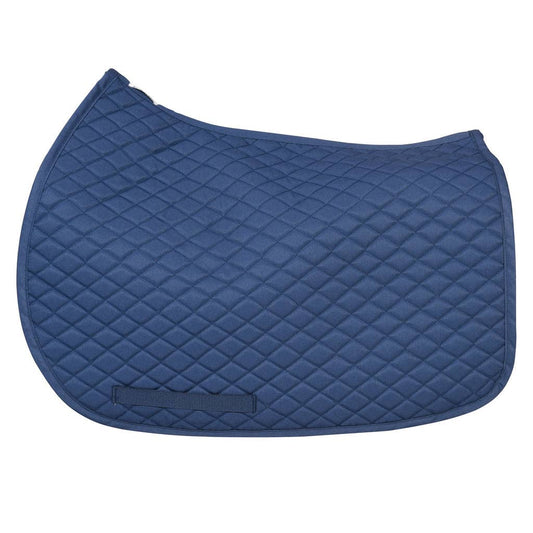TuffRider Basic All Purpose Saddle Pad: Ensign Blue