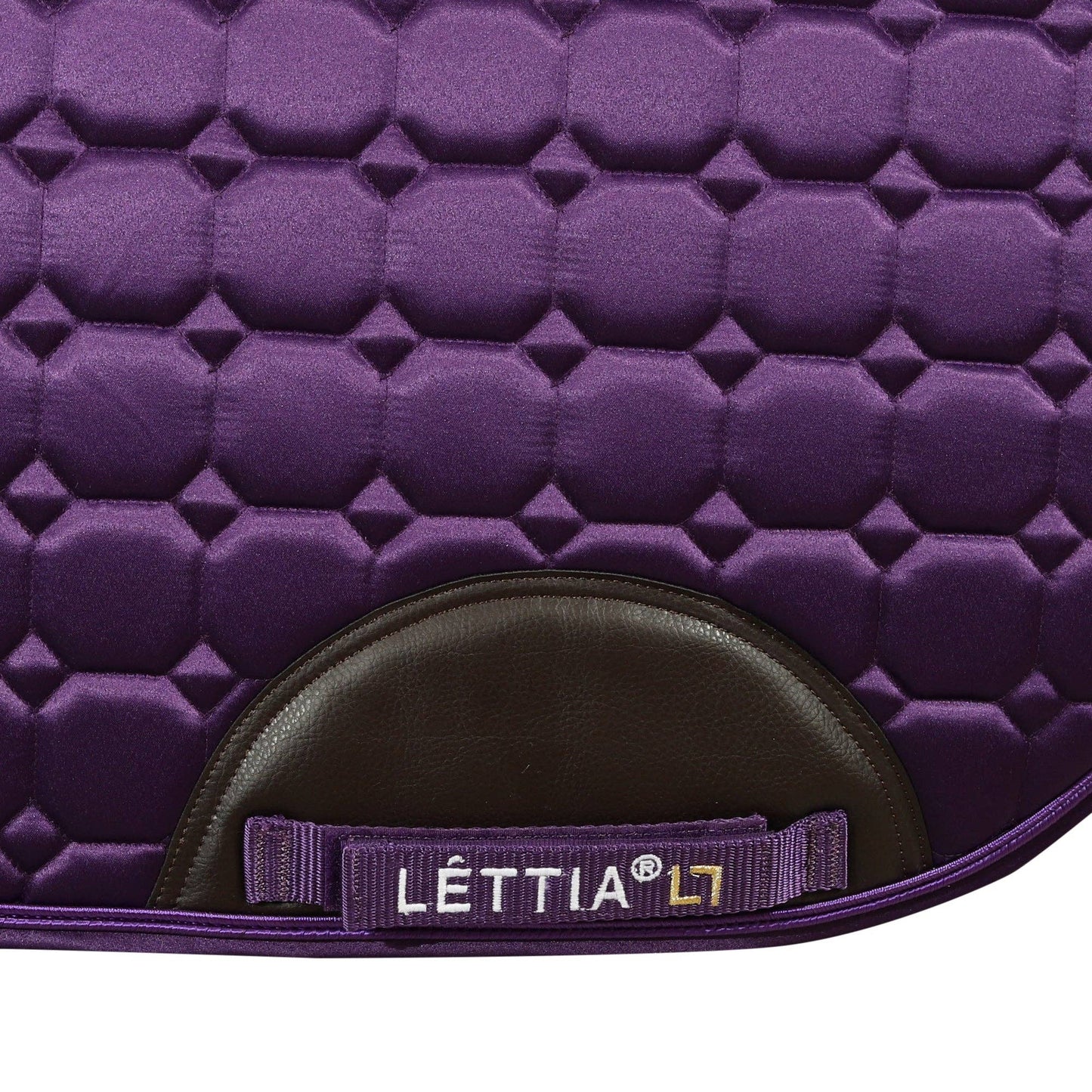 Lettia Infinity Collection All Purpose Saddle Pad: Purple
