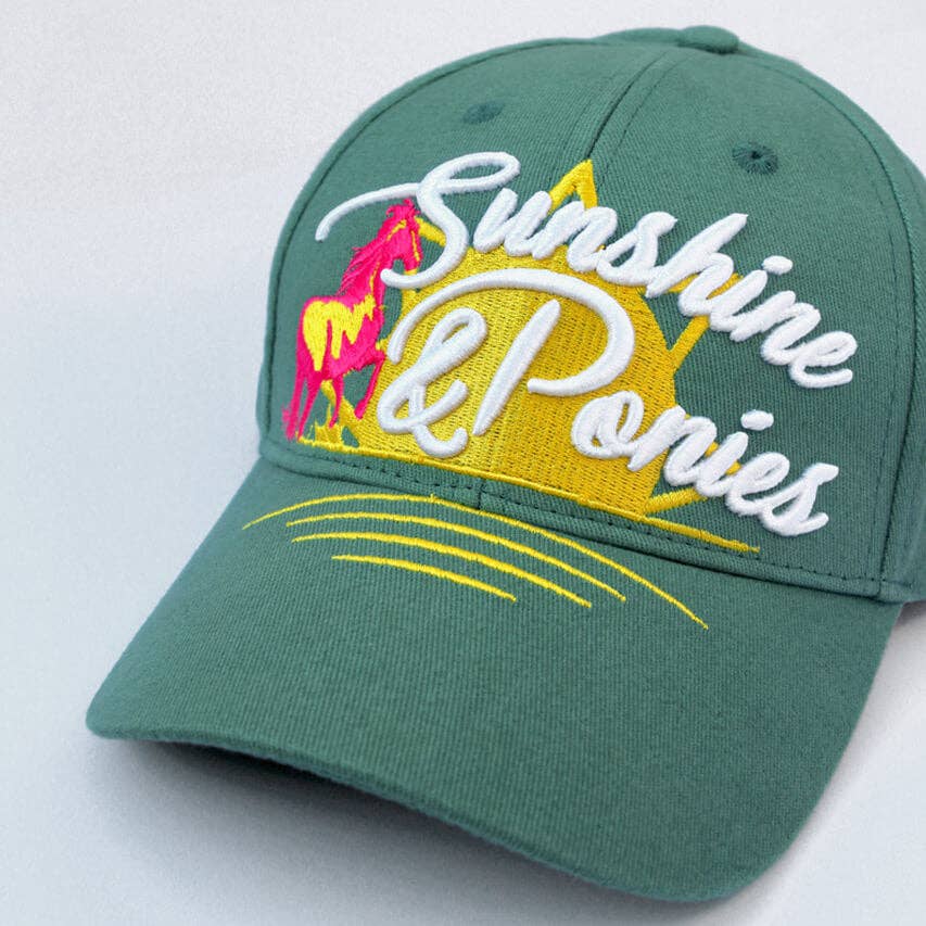 Sunshine & Ponies Ringside Hat: Ocean