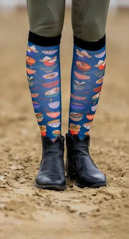 Dreamers & Schemers Pair And A Spare Boot Socks - Oodles Of Noodles