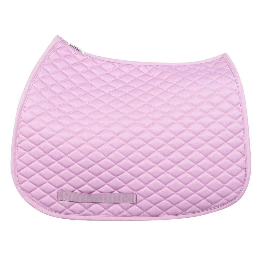 TuffRider Basic All Purpose Saddle Pad: Lilac