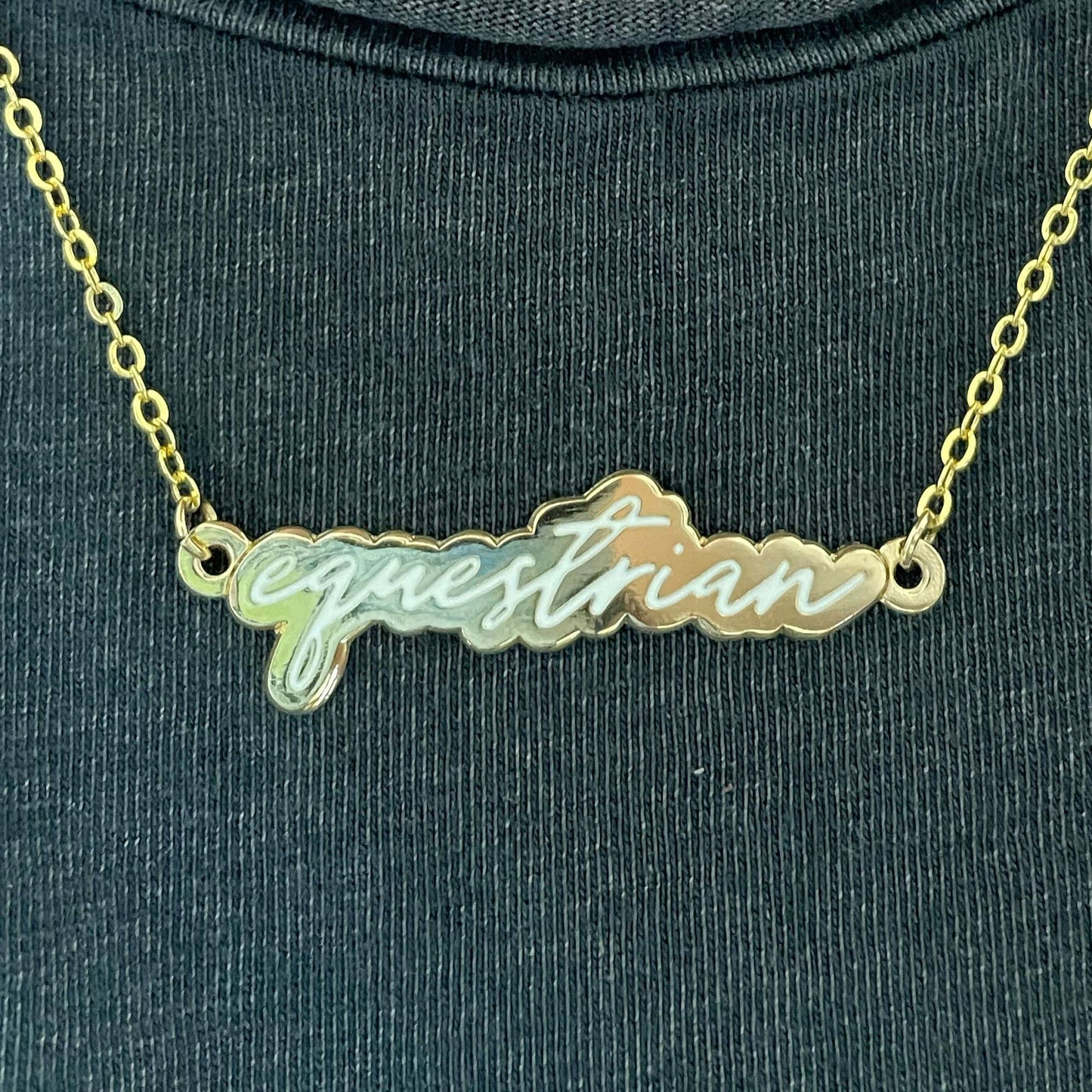 Dapple Bay Equestrian Necklace