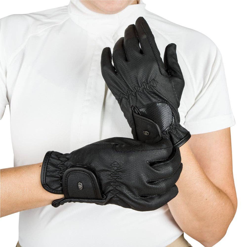 Lettia Children's Chelsea Gloves: Black