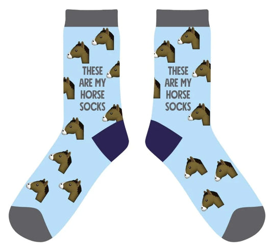 Horse Crew Socks - Youth