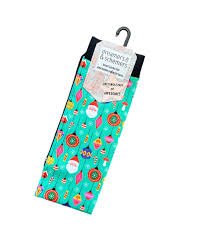 Dreamers and Schemers Deck the Halls Boot Socks