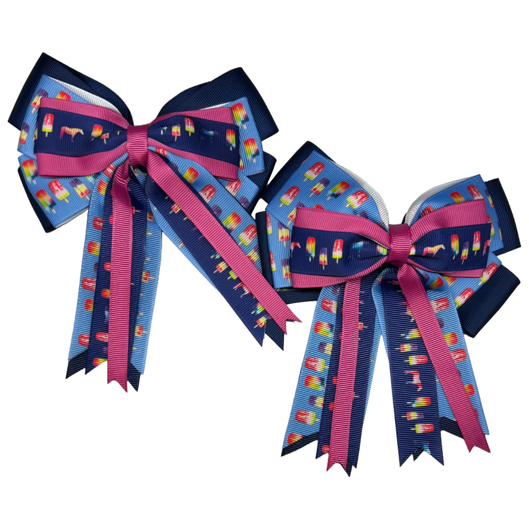 Kathryn Lily Show Bows - Ponies and Popsicles