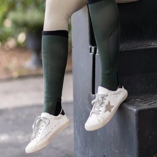 Dreamers and Schemers Green Boot Socks - Adult