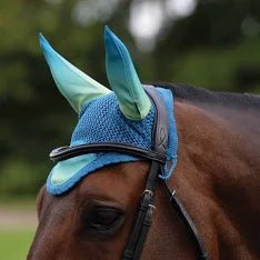 Weatherbetta Ombre Ear Bonnet Oceans Reef - Full